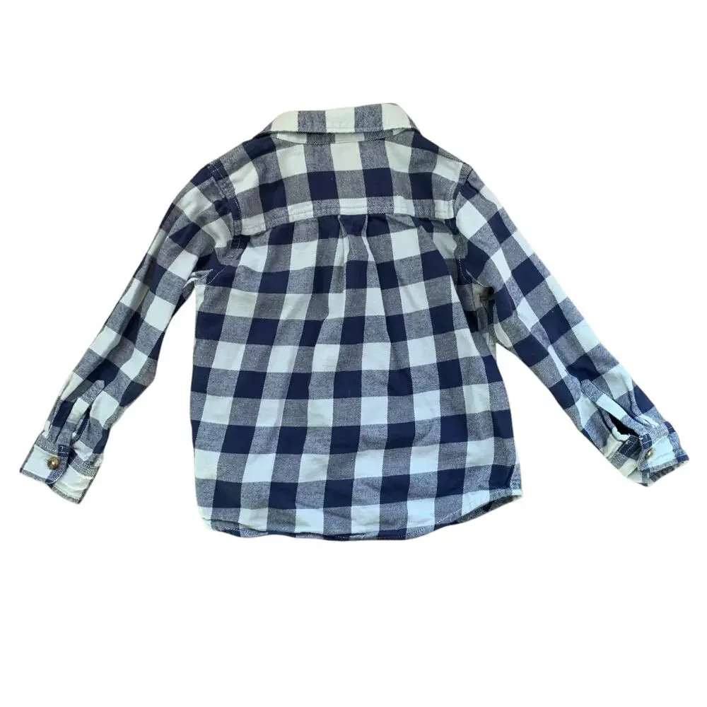 Hanna Andersson Flannel Checkered Shirt